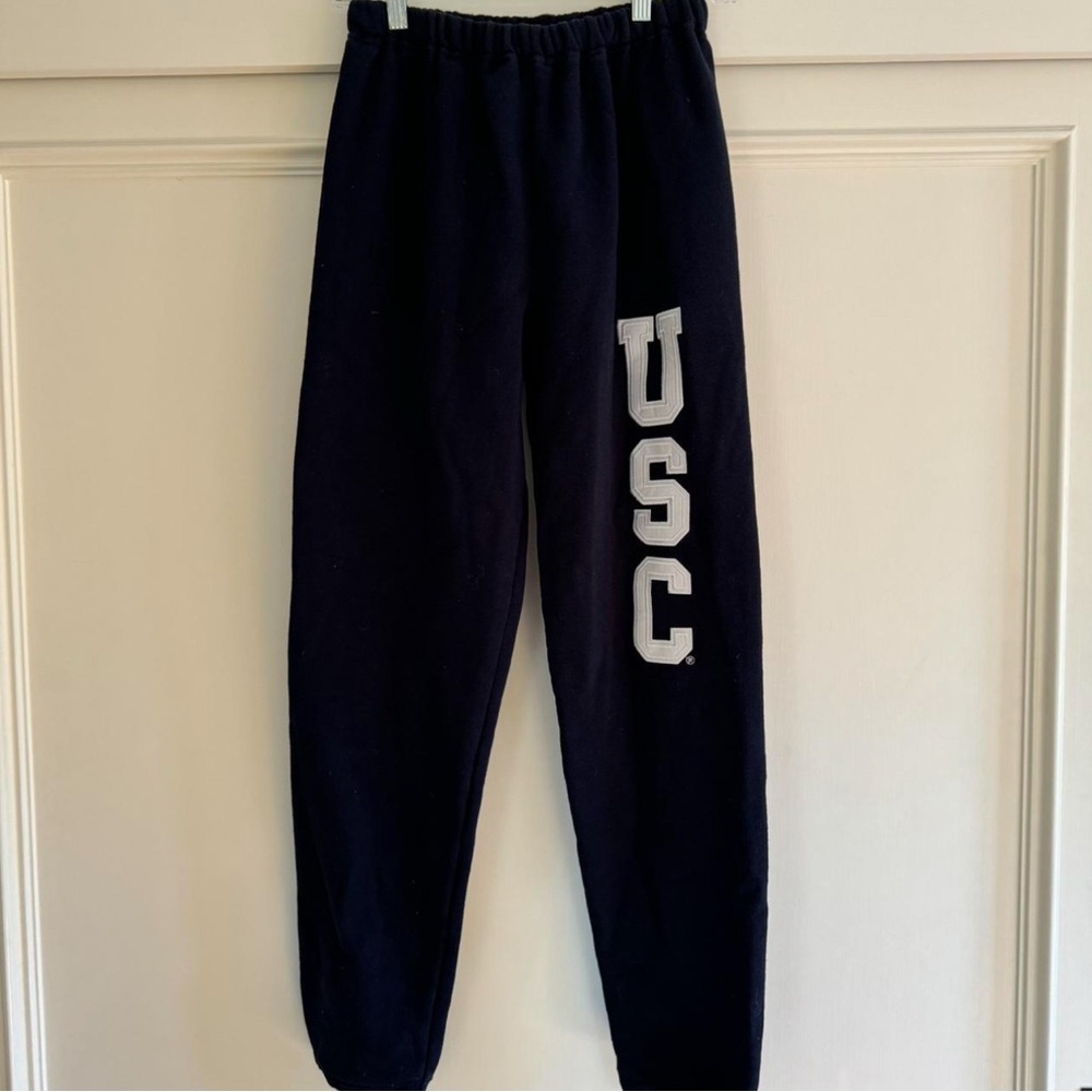 Heritage Kids Navy Sweatpants with USC Logo